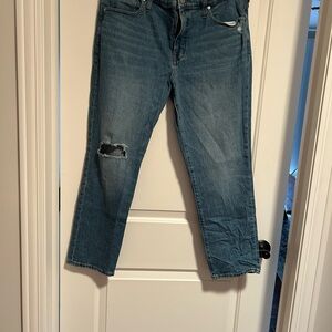 Madewell Women's Straight Leg Jeans - Blue